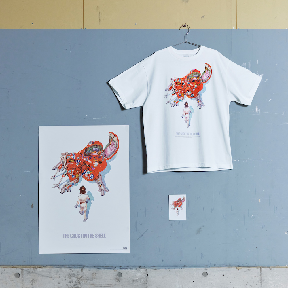 大友克洋 × 攻殻機動隊 のトリビュートイラストグッズが10月4日(土)発売予定