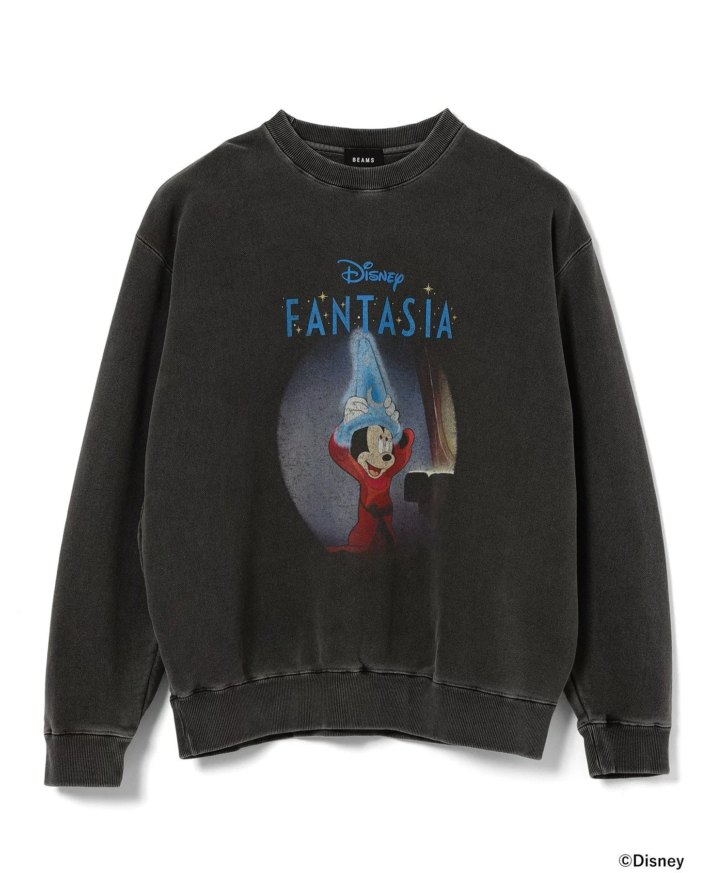 BEAMS × GOOD ROCK SPEED の Disney FANTASIA Crewneck Sweat が発売