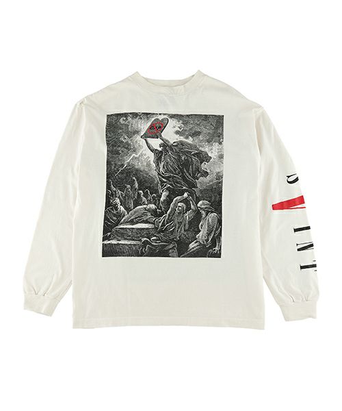 ©SAINT M×××××× と VLONE のコラボロングスリーブTシャツが発売