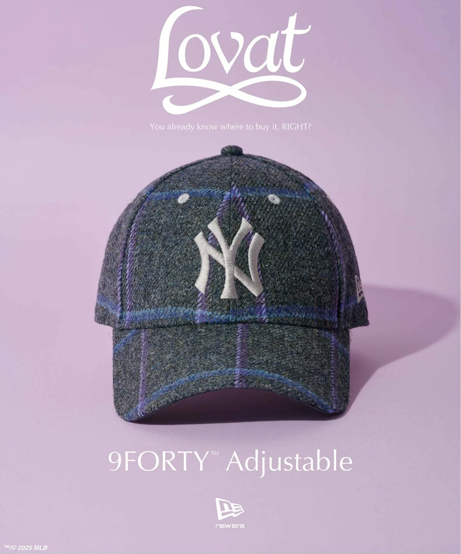 JOURNAL STANDARD × New era® の 9FORTY Yankees Lovat が発売