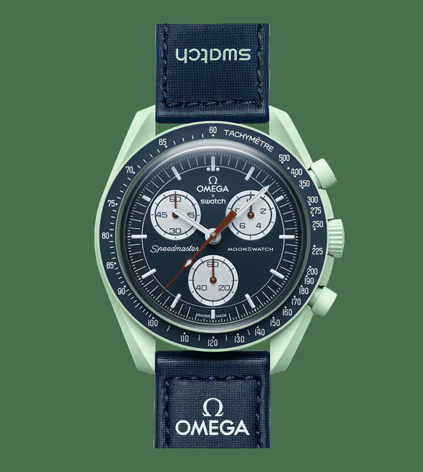 Omega Speedmaster Moonswatch MARS クロノグラフ Omega X Swatch to the Planets with the Bioceramic MoonSwatch