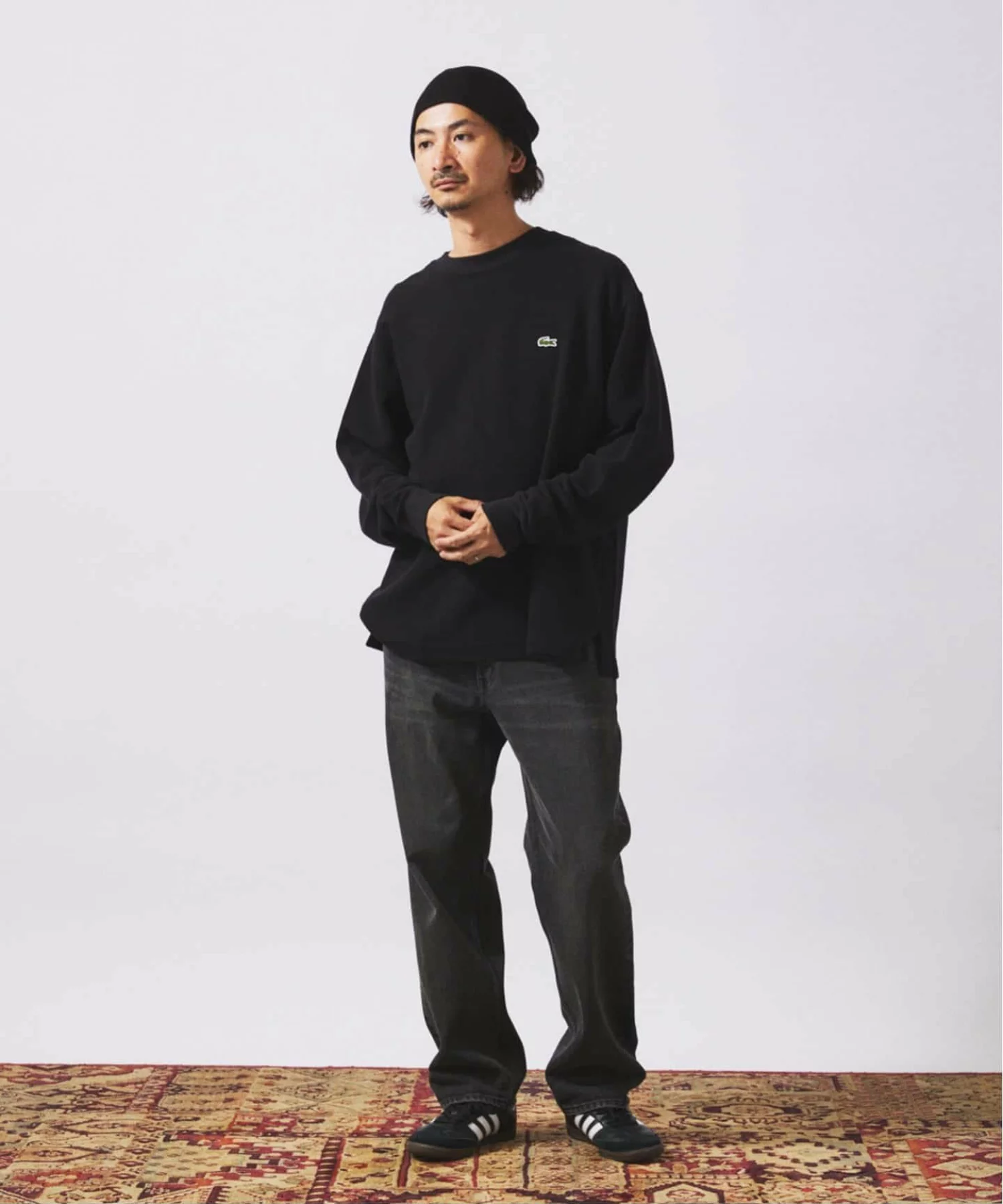 JOURNAL STANDARD relume × LACOSTE の Heavy Pique L/S Tee が発売