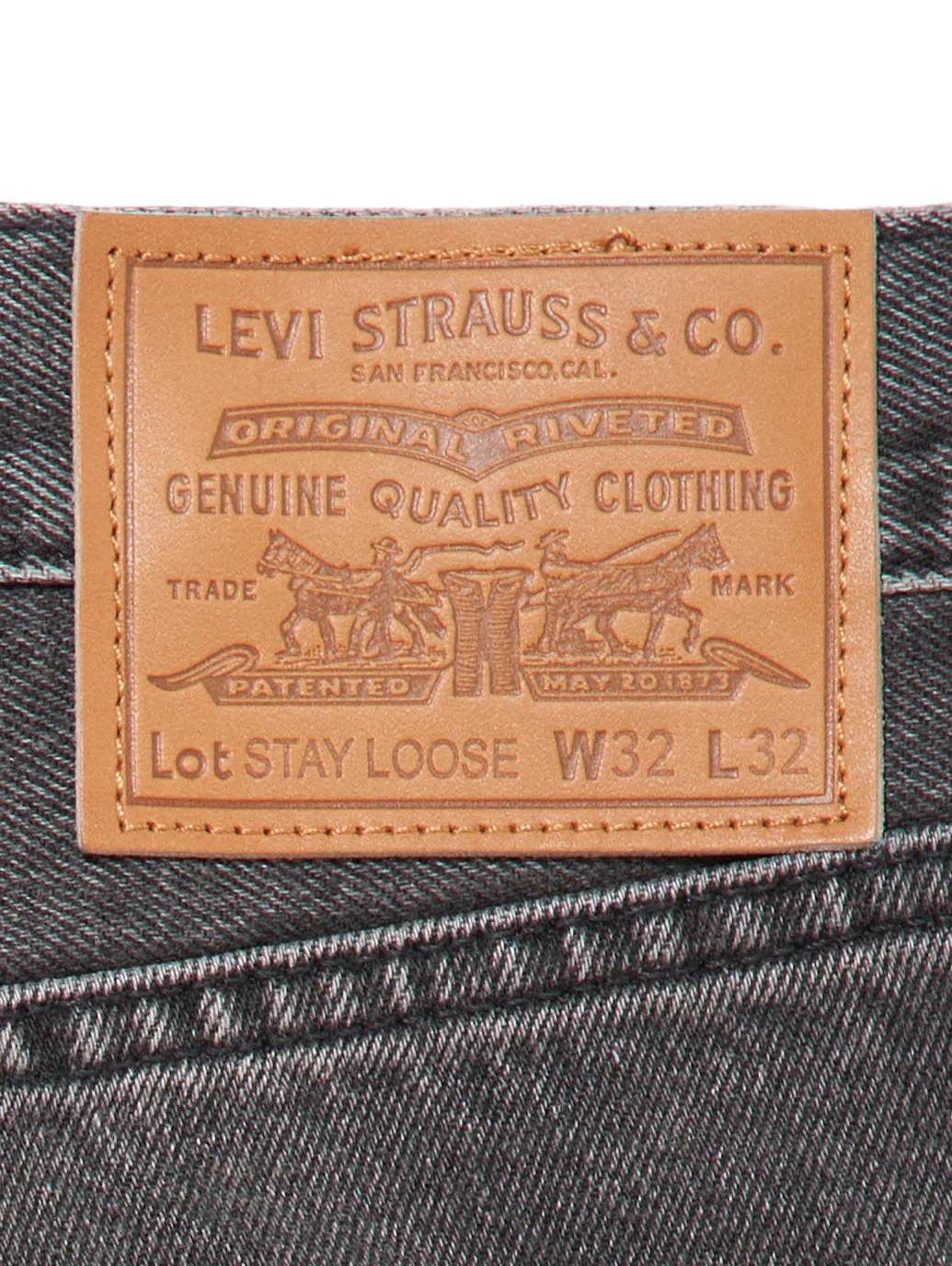 Levi's® 568 STAY LOOSE JEANS “Black” の半額セールが開催