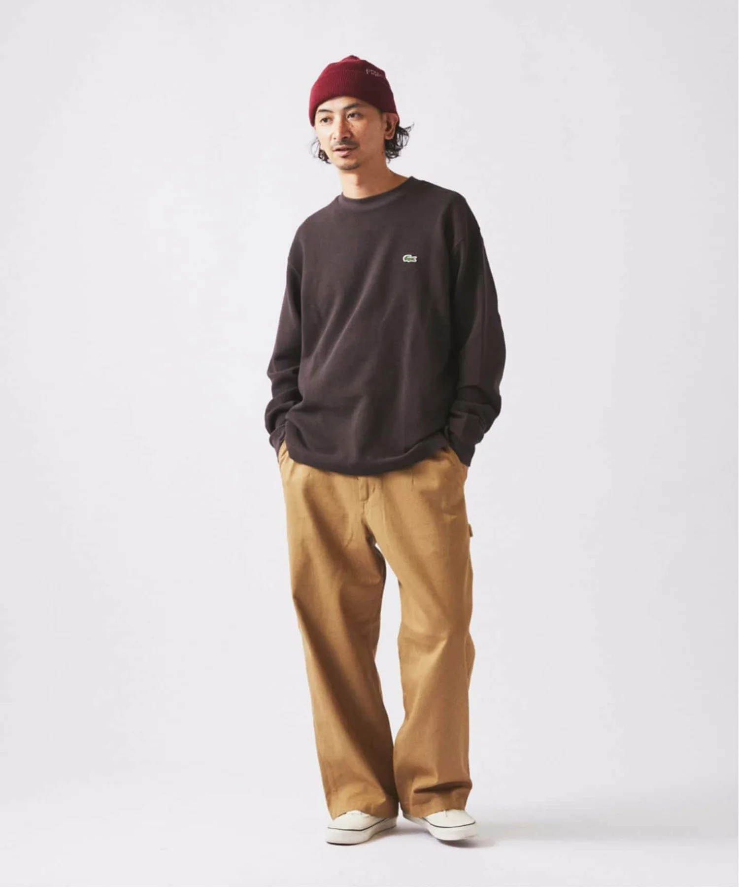 JOURNAL STANDARD relume × LACOSTE の Heavy Pique L/S Tee が発売