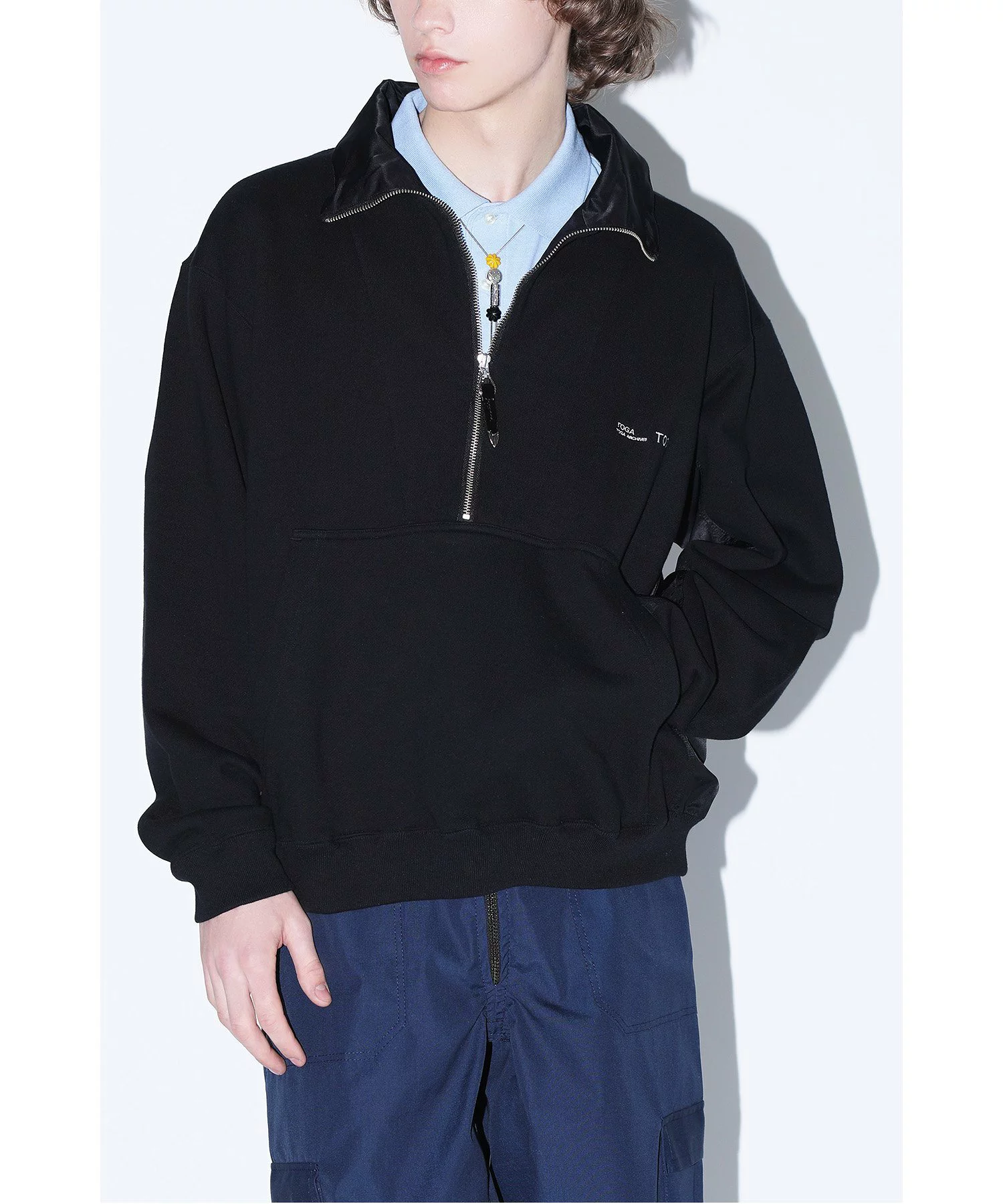 TOGA の Half Zip Nylon Sweat が発売