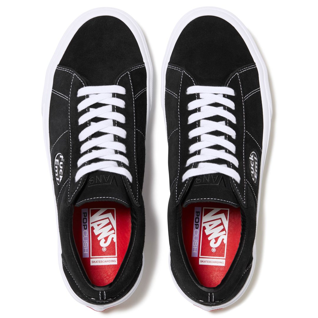 Supreme × VANS の Skate Sid S Fuck Em が発売