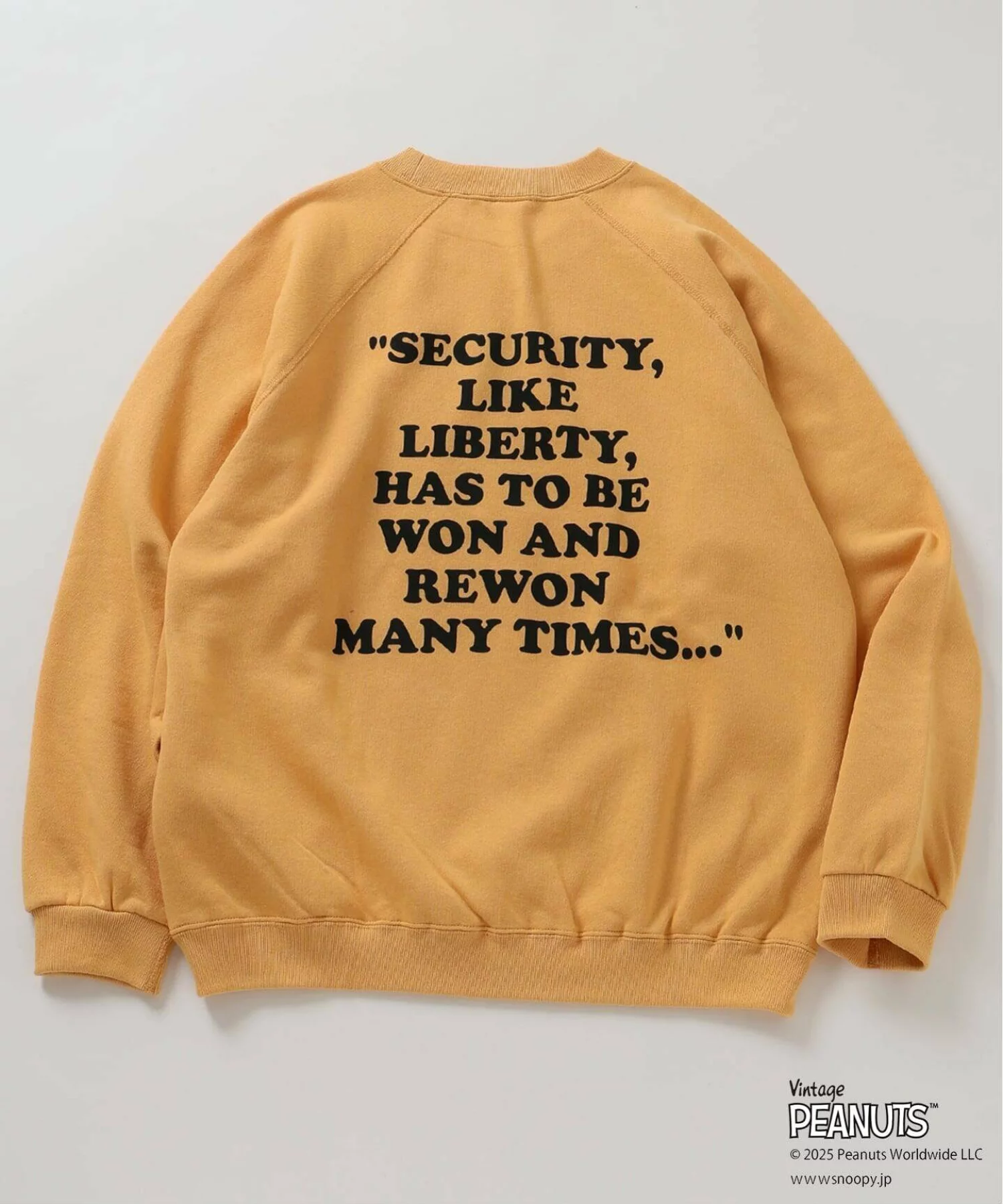 JOURNAL STANDARD relume × PEANUTS の FANTASY A&G INC Print Sweat が発売