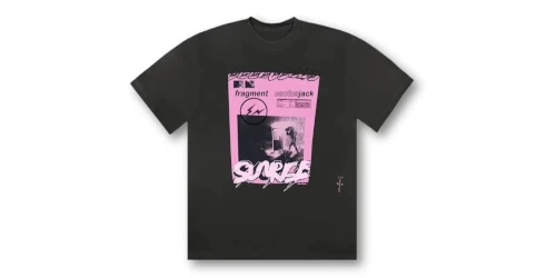 Travis Scott × fragment design の Pink Sunrise Tee が発売