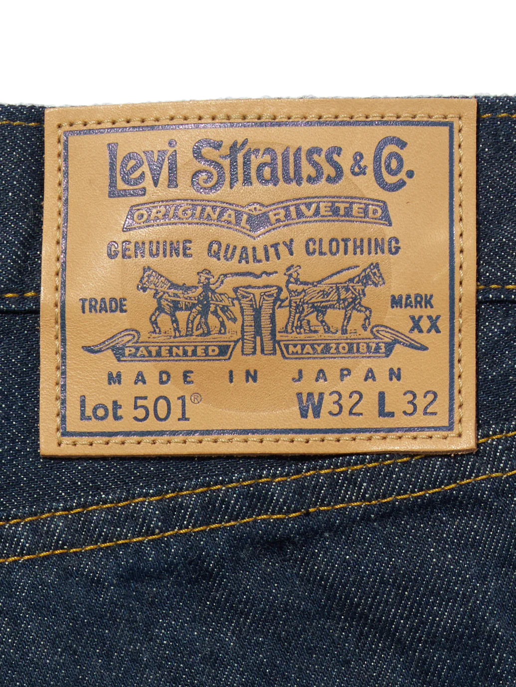 Levi’s® Bluetab™ 80's 501® Jeans Dark Indigo Made in Japan の半額セールが開催