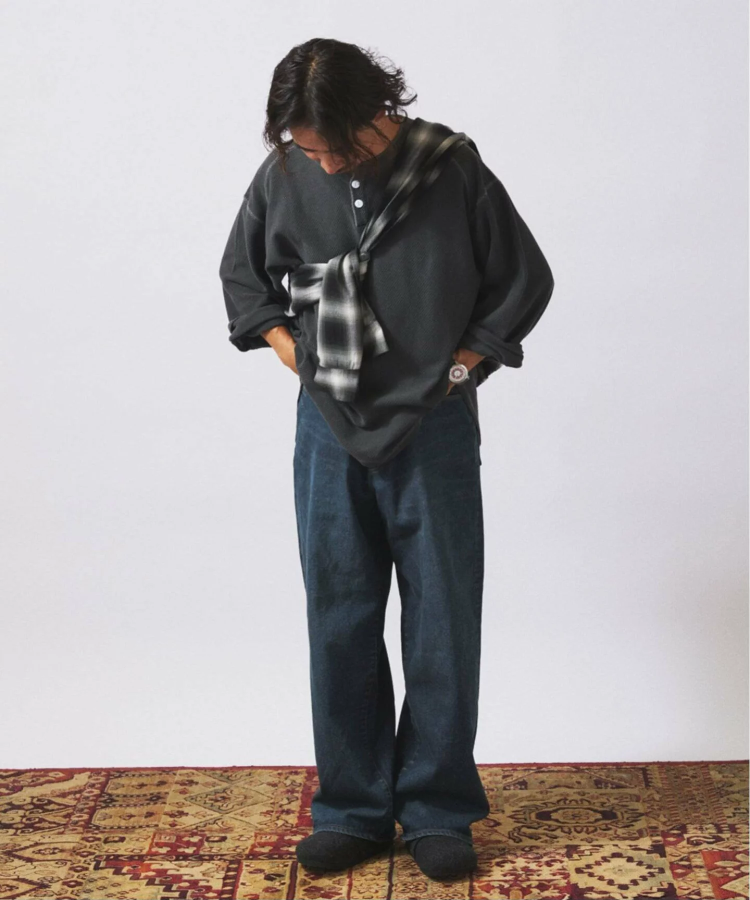 JOURNAL STANDARD relume より Craft Denim Wide Straight Pants が発売