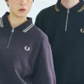 417 EDIFICE × FRED PERRY の Half Zip Rib Collar Sweat が発売