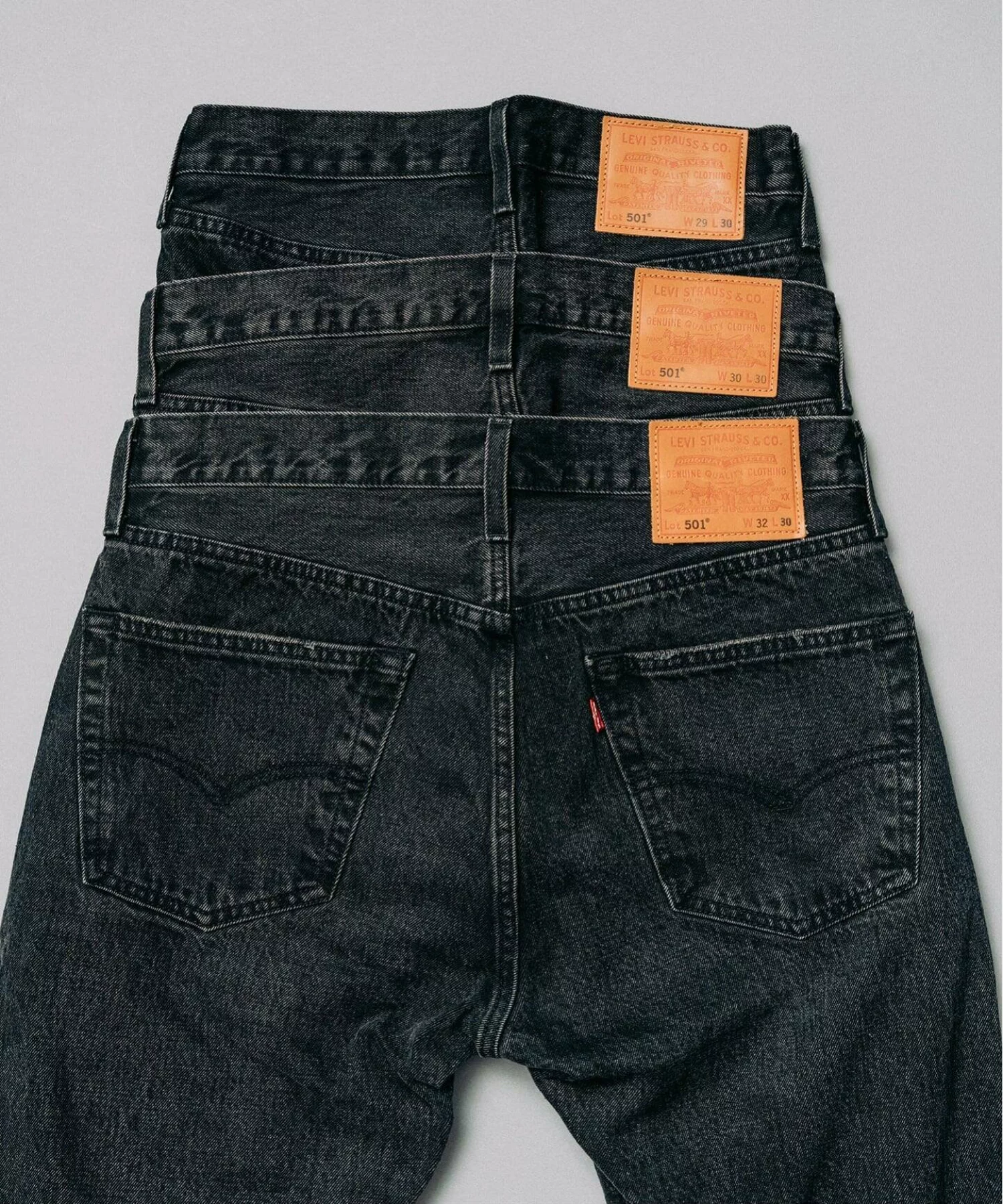 EDIFICE × Levi’s® の BIG E 501®︎ “Black” が再販