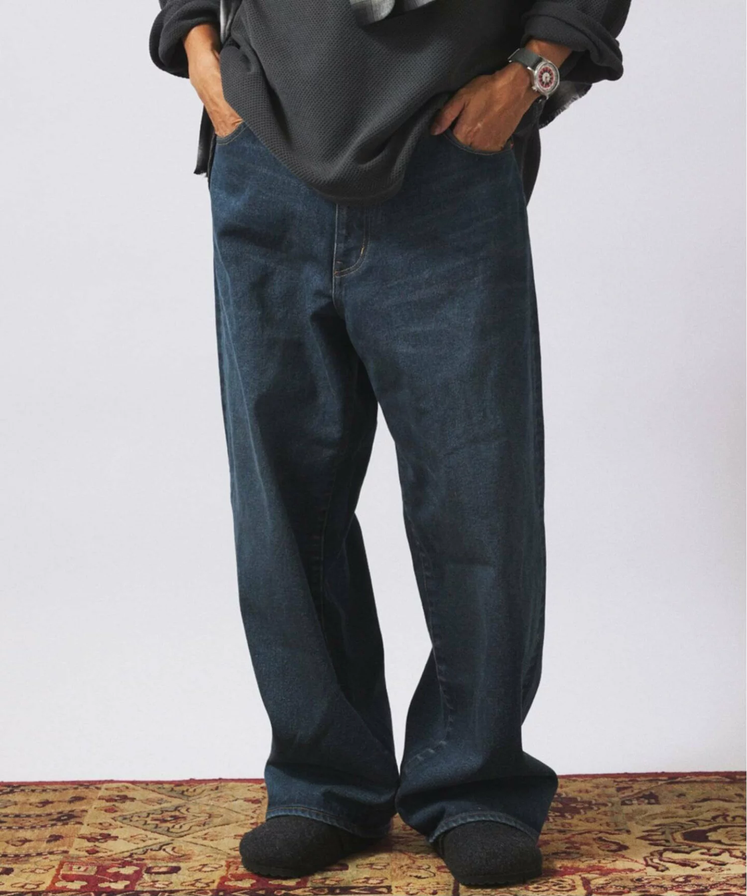 JOURNAL STANDARD relume より Craft Denim Wide Straight Pants が発売