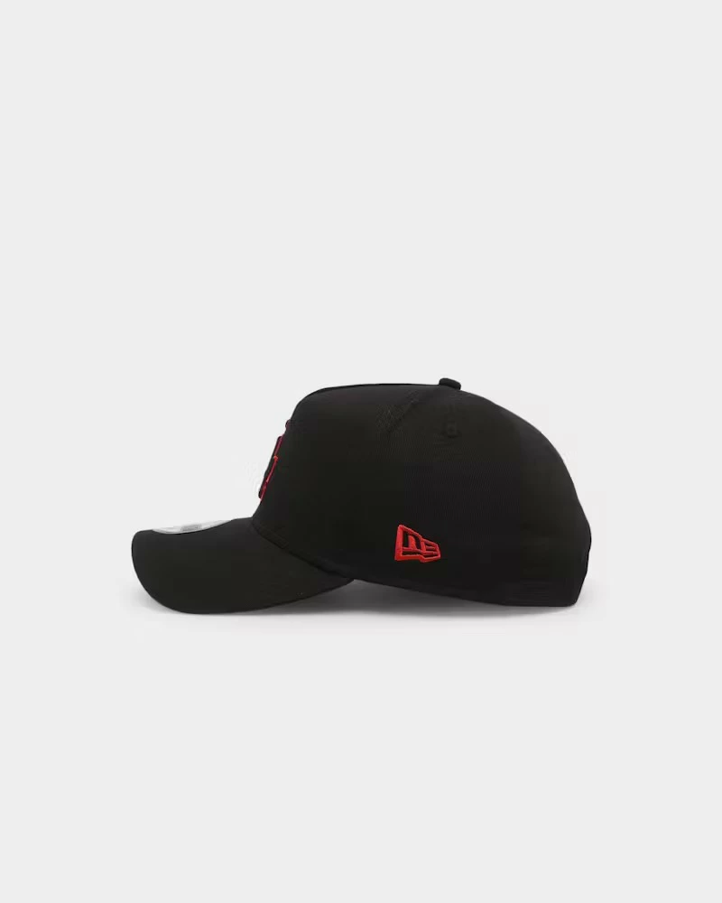 New era® の LA Dodgers 9FORTY A-Frame Snapback “Black/Scarlet” が発売