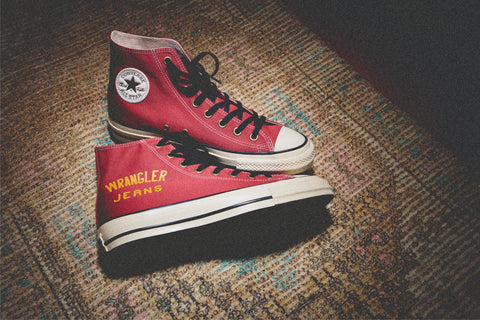 Wrangler × CONVERSE ALL STAR AGED の先行予約が開始