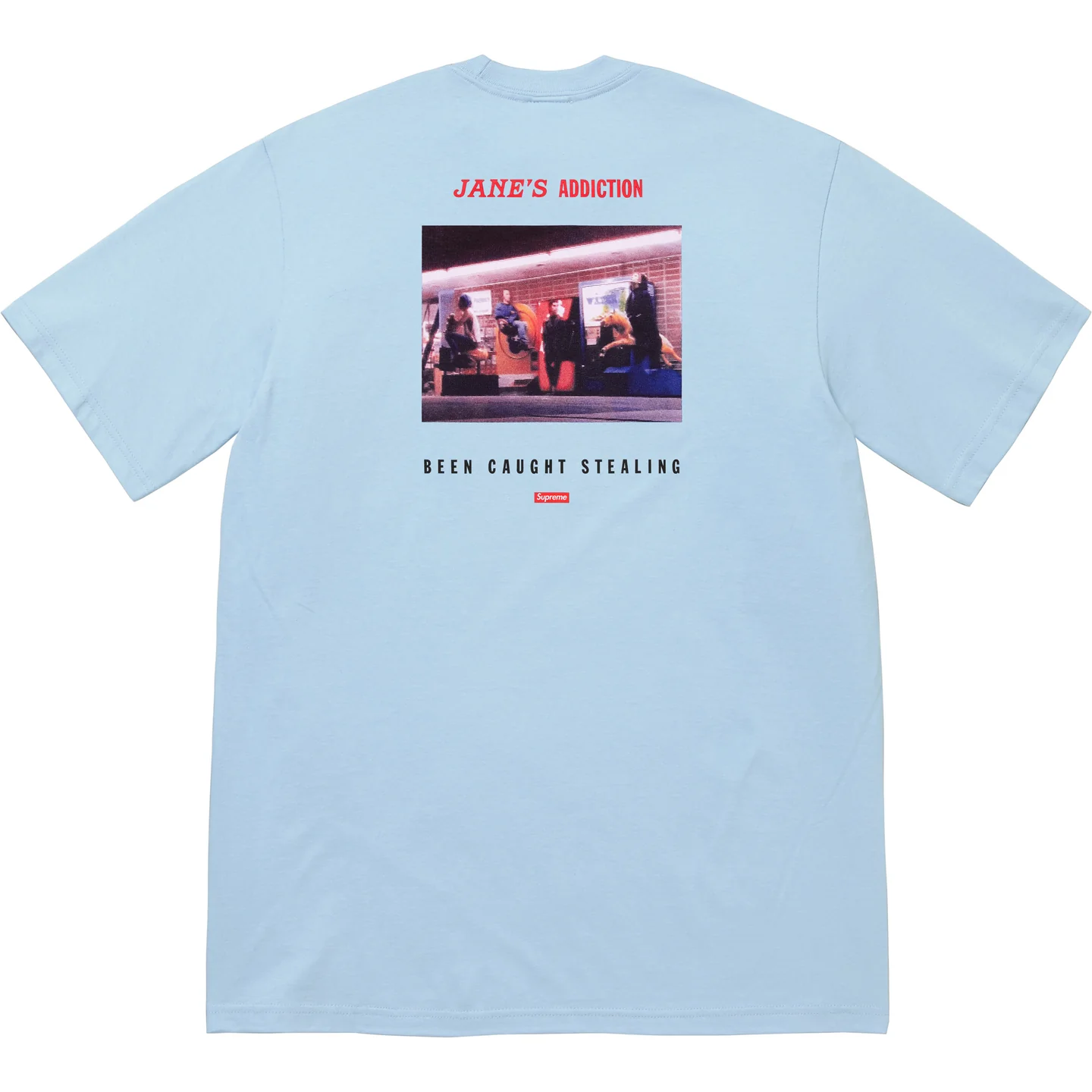 Supreme × Jane's Addiction の Stealing Tee が発売