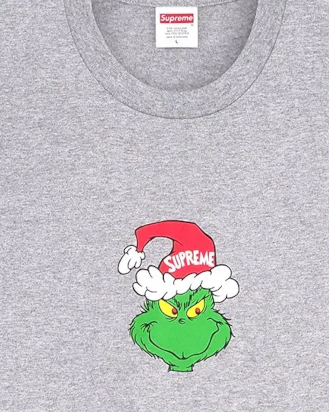 Supreme の Grinch Tee が発売