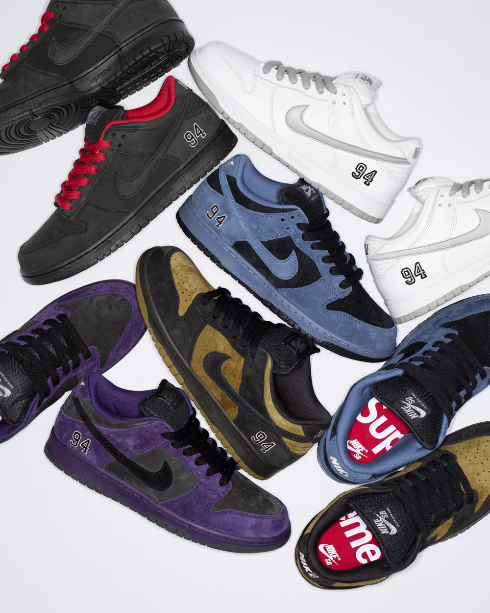 Supreme × NIKE SB DUNK LOW の発売が正式発表