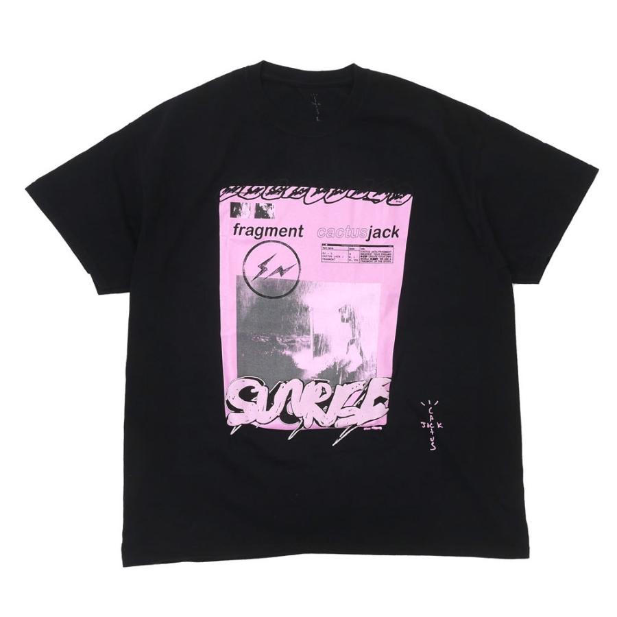 Travis Scott × fragment design の Pink Sunrise Tee が発売