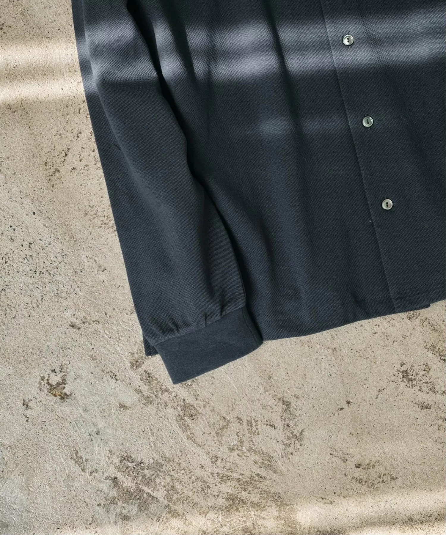 ÉDIFICE × LACOSTE の Full Open Long Sleeve Polo Shirts が発売