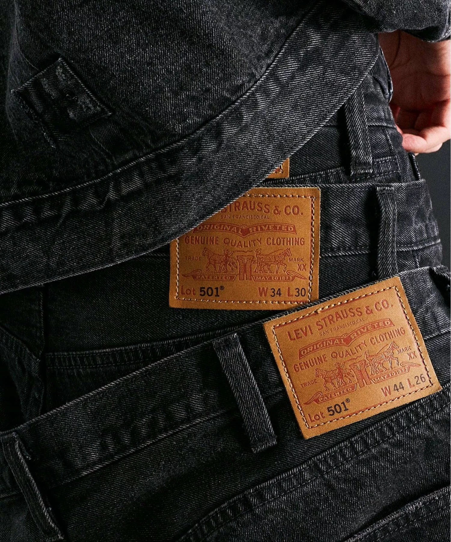 417 EDIFICE × Levi's® 30th 501®︎ “Black” が発売
