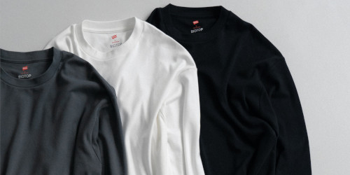 Hanes for BIOTOP の New Comfort Crew Neck Pullover with Thumbhole が発売