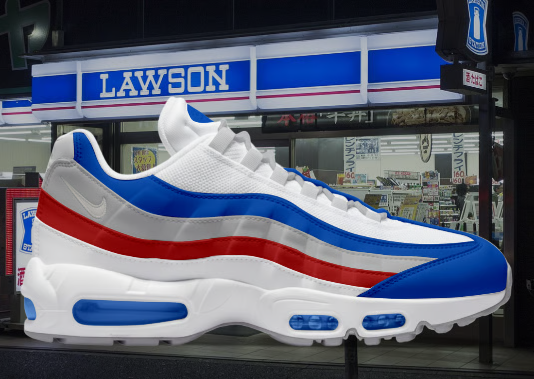 NIKE より セブン-イレブン & ローソン 仕様の AIR MAX 95 が2026年発売予定