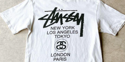 Stüssy の World Tour Tee が発売