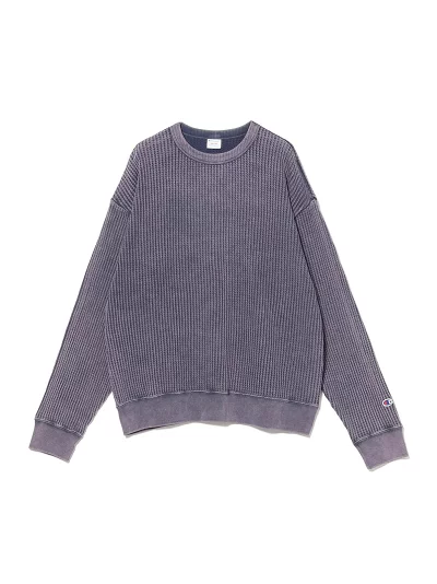 BEAMS × Champion の Big Waffle Long Sleeve Shirt が発売