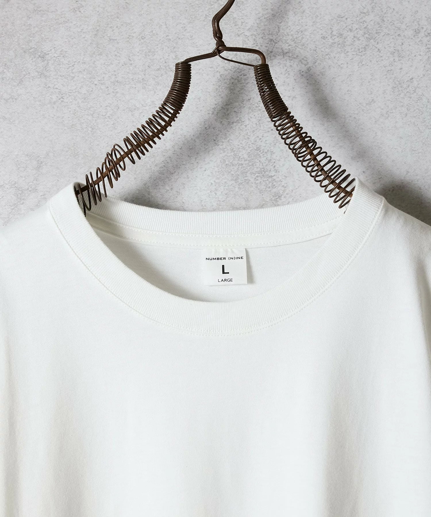 NUMBER (N)INE の Basic Hem Printed L/S Tee が4,400円で発売