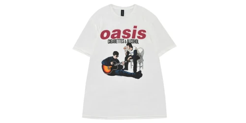 Oasis の Cigarettes & Alcohol Tee が発売