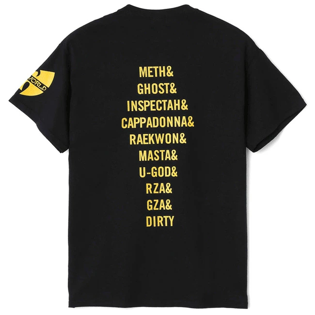Wu-Tang Clan によるオフィシャルブランド WU-WORLD の Logo Tee が発売
