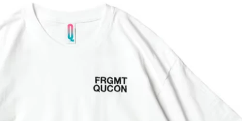 fragment design × Qucon のコラボTシャツが発売