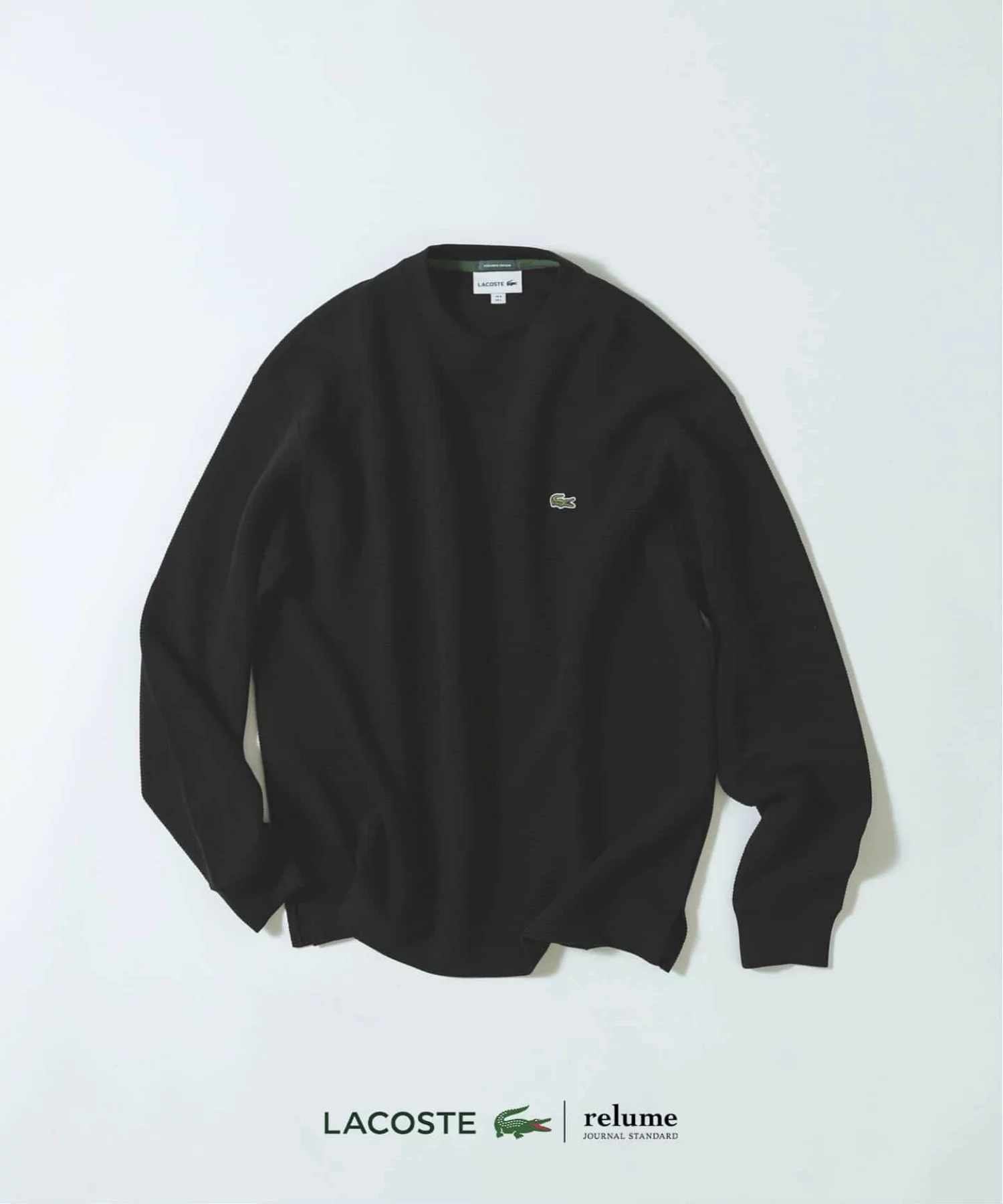 JOURNAL STANDARD relume × LACOSTE の Heavy Pique L/S Tee が発売