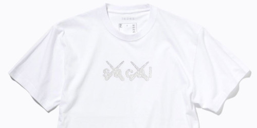 sacai x KAWS の Tokyo First Tee が発売