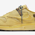 Travis Scott × NIKE AIR MAX 1 “Saturn Gold” が発売