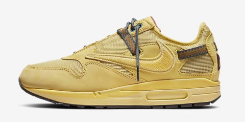 Travis Scott × NIKE AIR MAX 1 “Saturn Gold” が発売