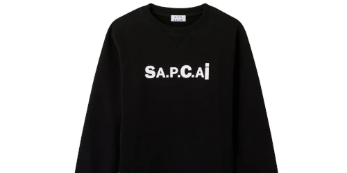 sacai × A.P.C. の Tani Sweatshirt が発売
