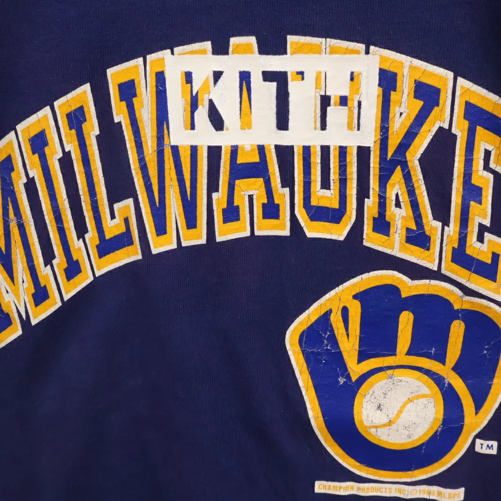 KITH × Champion の Brewers Vintage Tee が発売