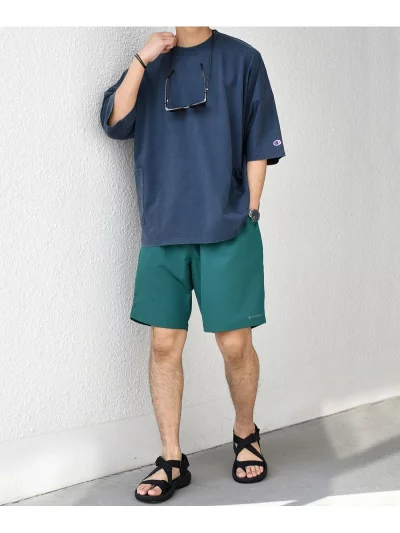 SHIPS × Champion の Bleached Dolman Camp Pocket Tee が発売