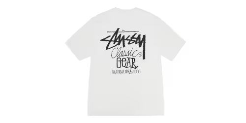 Stüssy の Classic Gear Pigment Dyed Tee が発売