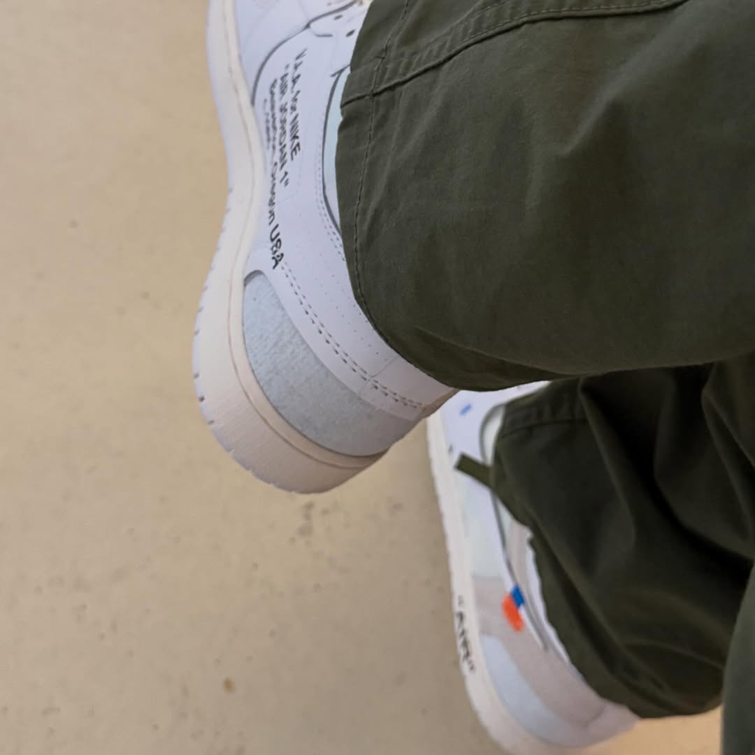 藤原ヒロシ が Off-White™ × NIKE AIR JORDAN 1 “Alaska” を着用