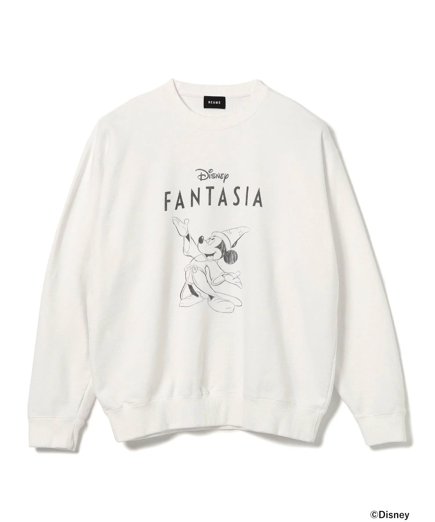 BEAMS × GOOD ROCK SPEED の Disney FANTASIA Crewneck Sweat が発売