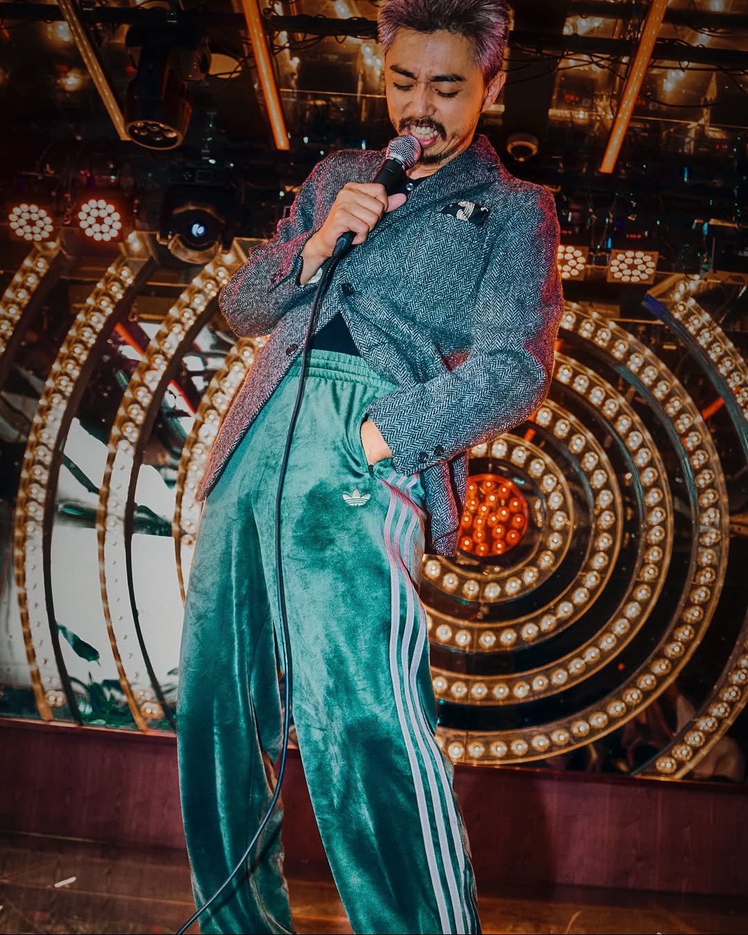 adidas×TFC コラボ 鳥＆ボタニカル柄 FIREBIRD TT M adidas×TFC コラボ 鳥＆ボタニカル柄 FIREBIRD TT M