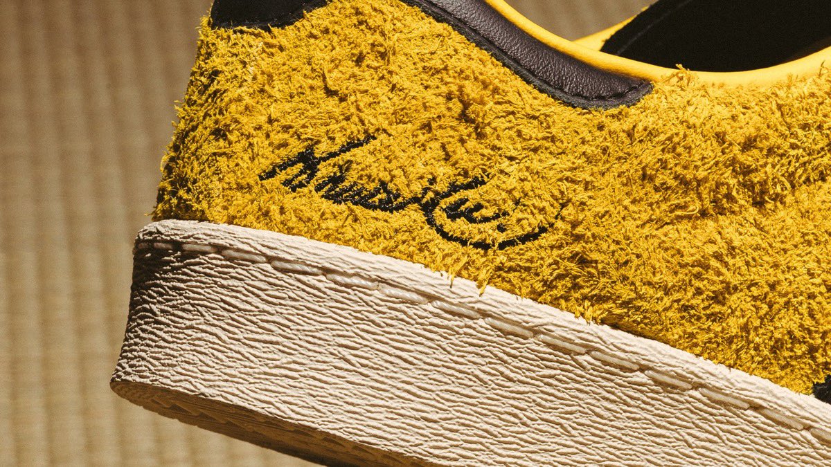 ブルース・リー × adidas Originals の JABBAR LOW "Yellow" が発売