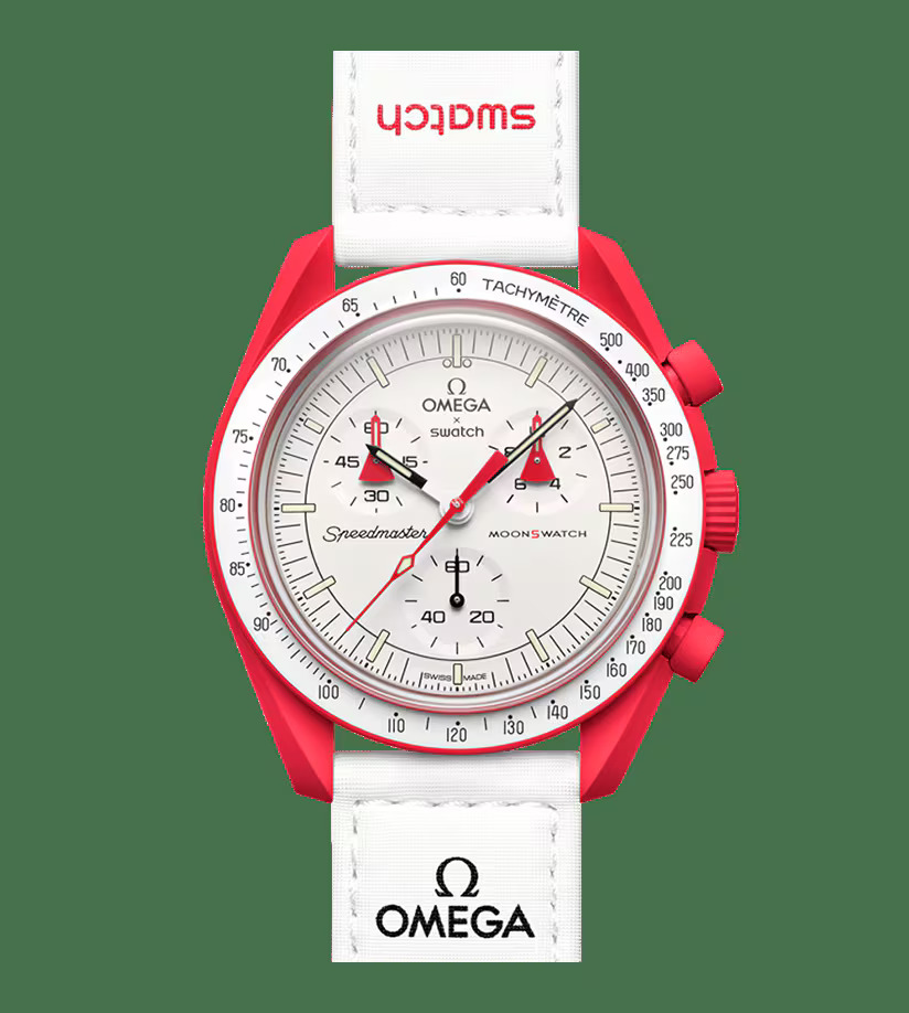 OMEGA × Swatch MoonSwatch “Mission to Earth”、“Mission to Mars” が発売