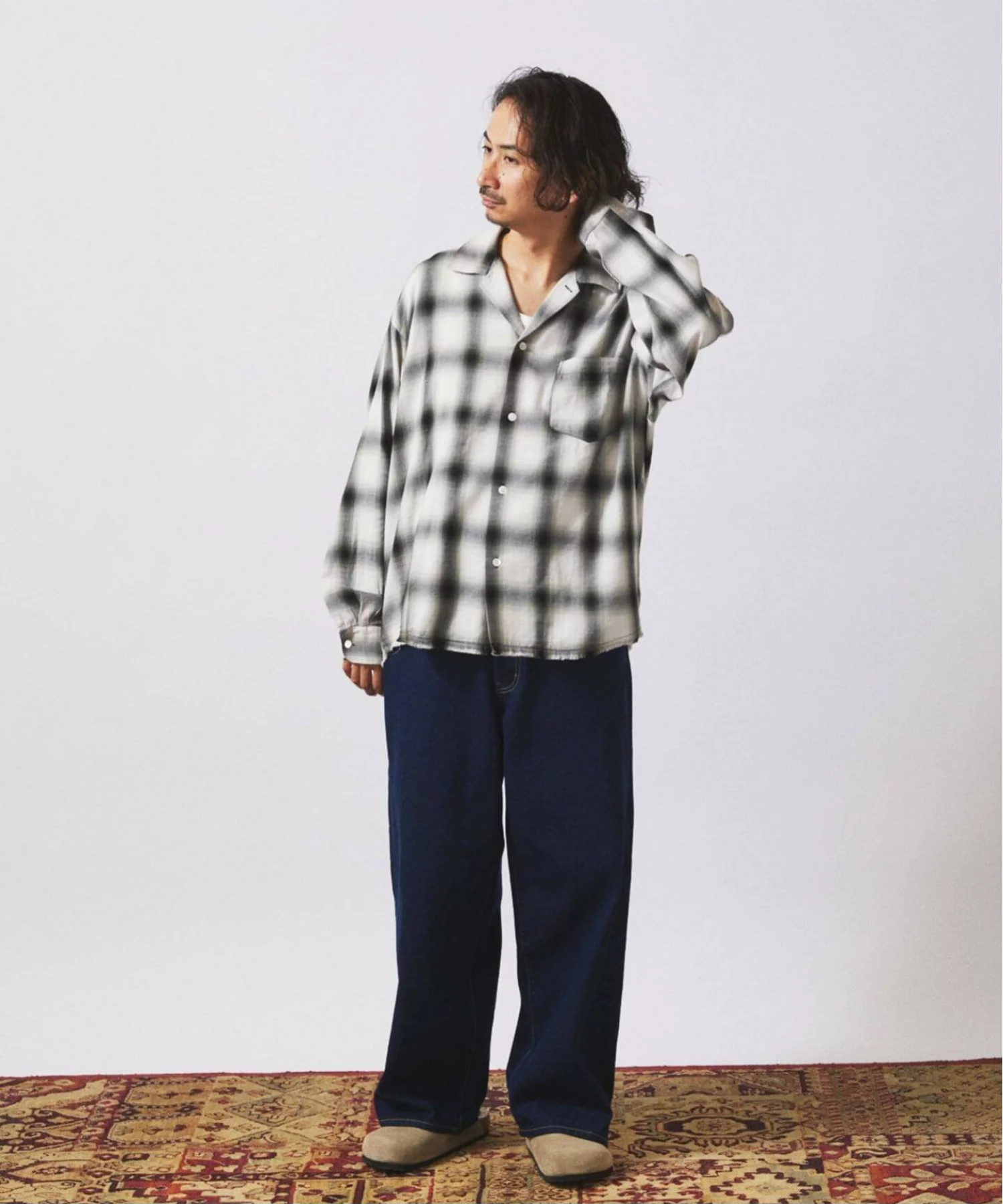 JOURNAL STANDARD relume より Craft Denim Wide Straight Pants が発売