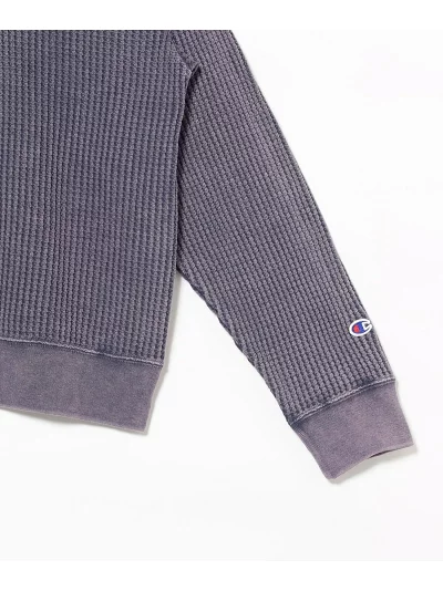 BEAMS × Champion の Big Waffle Long Sleeve Shirt が発売