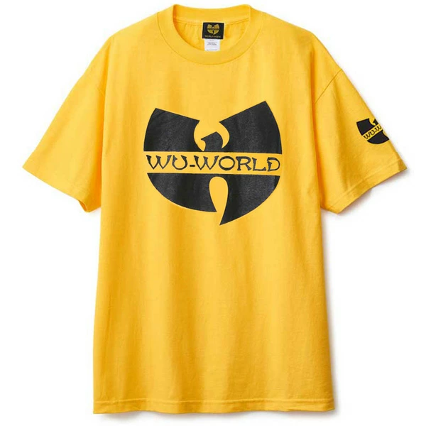 Wu-Tang Clan によるオフィシャルブランド WU-WORLD の Logo Tee が発売