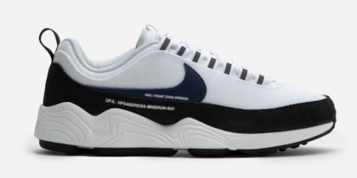 fragment design × NIKE の AIR ZOOM SPIRIDON SP "White/Blue Void" が発売